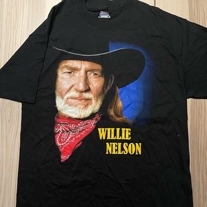 Willie Nelson 2011 Country Throwdown Tour Shirt